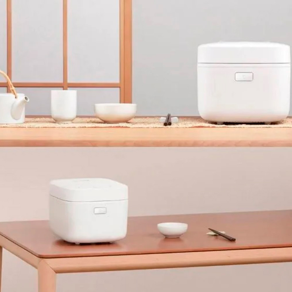Cuiseur à Riz Intelligent Xiaomi Mi - Induction, 3 Litres, WiFi, 3000+ Méthodes De Cuisson - Version Européenne, Blanc